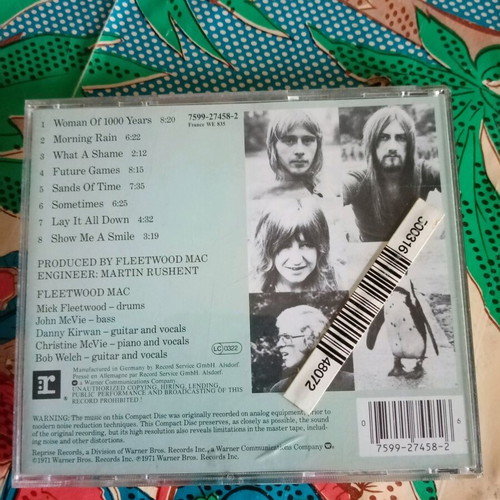 Fleetwood Mac Future Games CD used