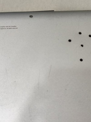 MacBook Pro 2011 15" laptop for parts or repair