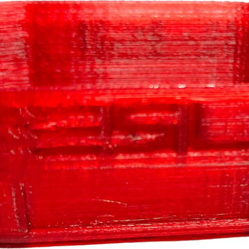 Magnetic CCS Charging Port Cover Red for Tesla electric car