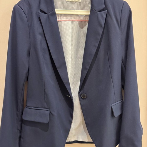 Blazer Stradivarius navy blue new, size M