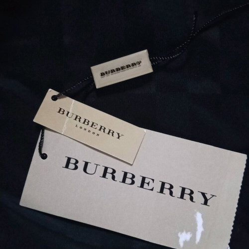 Burberry women's jacket new, size L, black, 96% wool