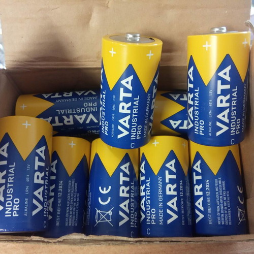 Varta C Type Batteries new, pack of 2