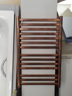 Bathroom radiator new copper color Solsom 50x80 cm
