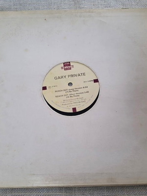 Gary Private Reach Out (I'll Be There) 12' βινύλιο μεταχειρισμένο, rock