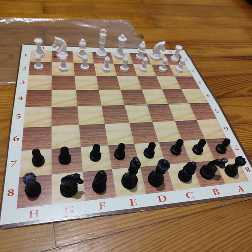 Chess & Checkers board game like new, complete