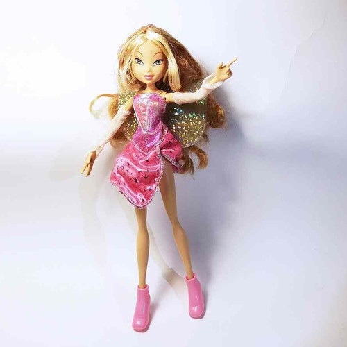 Winx Club Flora Mattel 2005 doll used
