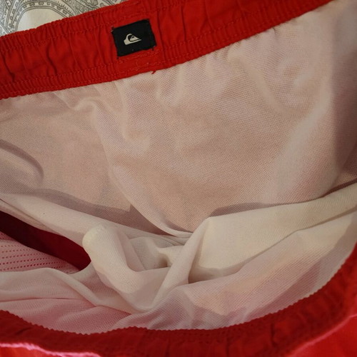 Quiksilver men's swimwear like new, red, size M