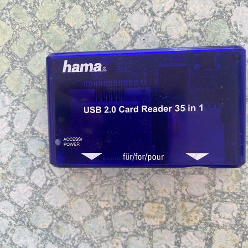 Hama card reader 35 to 1 USB 2.0 used