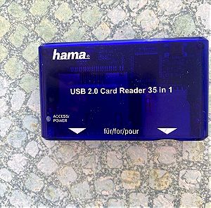 Hama card reader 35 to 1 usb 2.0
