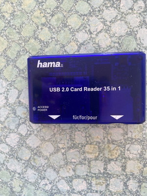 Hama card reader 35 to 1 USB 2.0 употребяван