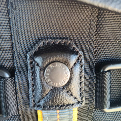 Parajumpers Hubbard backpack like new, black and orange