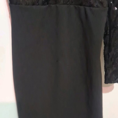 Dress with sequins and open back new, size S