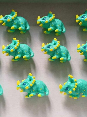 Kinder figures Dinosaurs Jurassic Park used, pack of 53