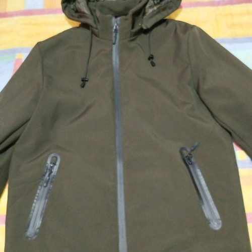 Palablu men's jacket XL like new, brown with detachable hood