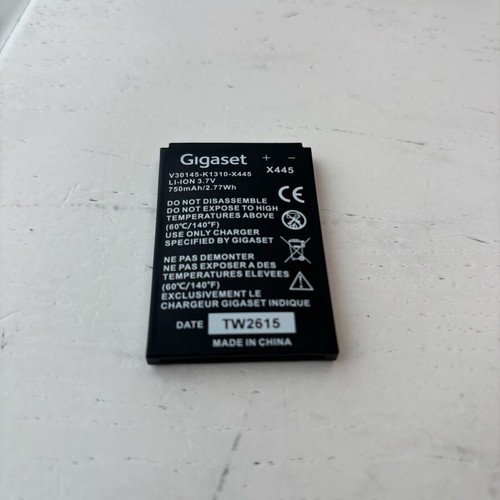 Gigaset x445 battery used, swollen, not charging