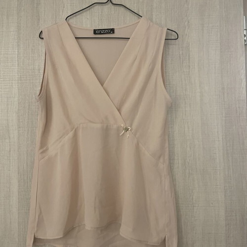 Enzzo pink blouse size M like new
