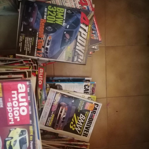 Car magazines collection like new, 1986-2023, approx. 500 issues