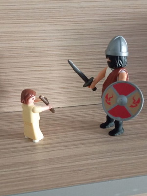 Playmobil David and Goliath like new