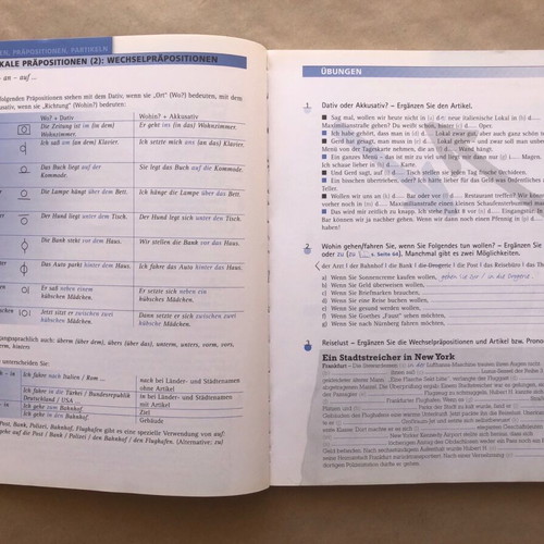 EM Grammatik A1-B2 used German grammar book