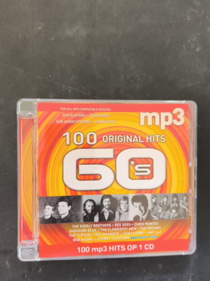 100 Original Hits 60s MP3 CD like new, pop