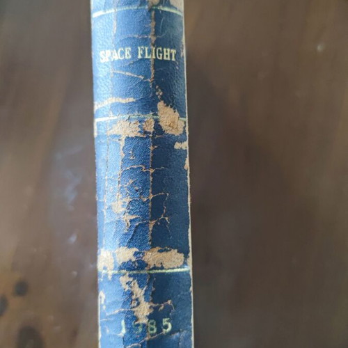 Spaceflight magazine used, bound issues 1984