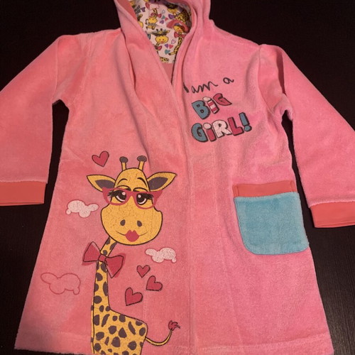 Extreme bathrobe for 4-6 years 104/116cm like new