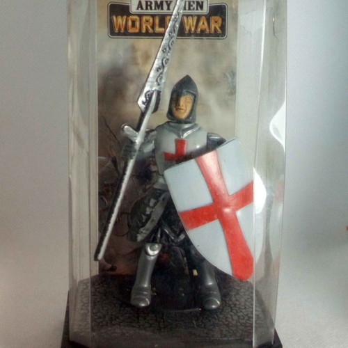 Figure Knight Crusader Army Men World War new