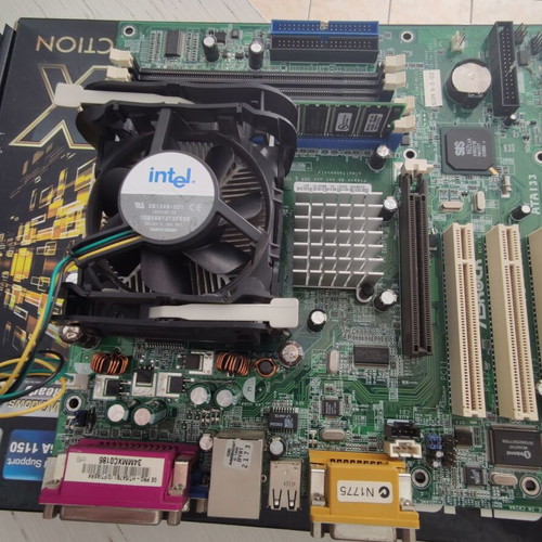 GE PRO-HT Motherboard used with Celeron 2.00GHz CPU and 256MB RAM