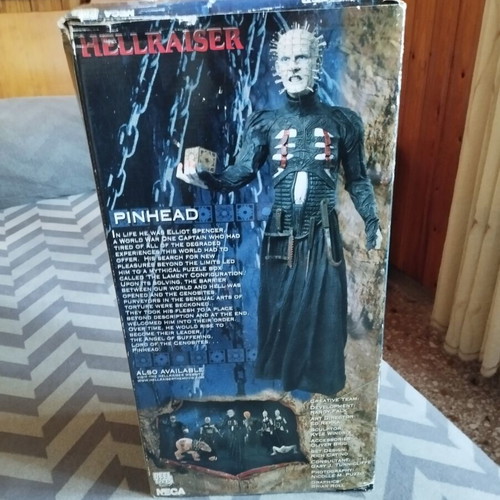 NECA Hellraiser Pinhead 18” empty box used