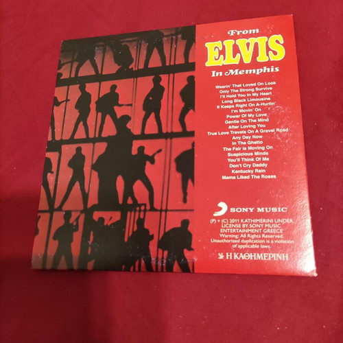 Elvis Presley 3 CD set used, rock genre