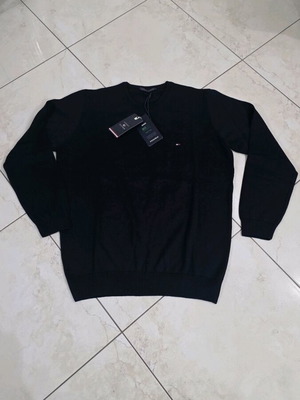 Tommy Hilfiger men's crew neck shirt 3XL new black