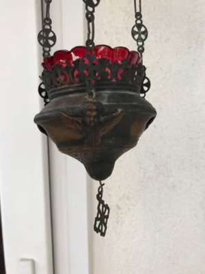 Vintage hanging lamp used