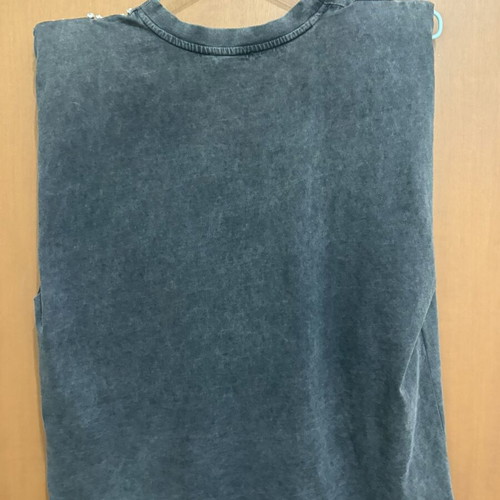 Zara blouse with crystals new, gray, size S