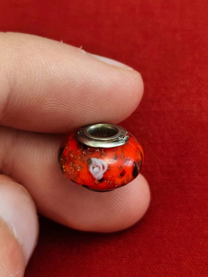 Pandora 925 new stamped symbols, pack of 6, red and silver