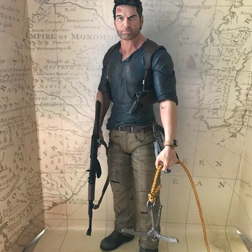 Nathan Drake Figure Uncharted 4 complete, like new