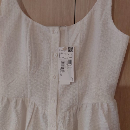 Mango mini dress new, size small, white