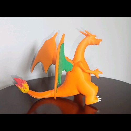 Charizard 3D printed like new, height 17cm