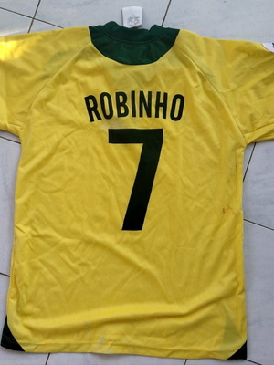 Φανέλα Robinho Brazil καινούργια, μέγεθος XL