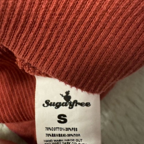 SugarFree blouse size S used with puffed sleeves