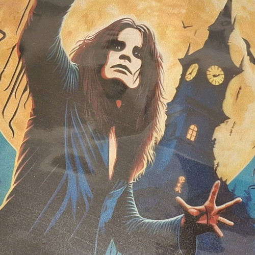 Ozzy Osbourne metal wall decor 20cm new