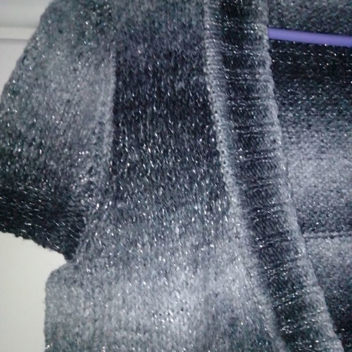 Canda cardigan sweater used, gray, size M/L