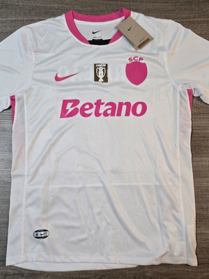 Sporting Away 2025/26 Jersey Official Replica New Size M with Name Pedro G. no.8