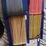 Fabric trims like new, large stock