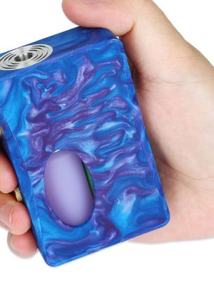 Aleader X-Drip Squonk Mod new, blue resin