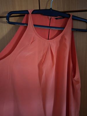 Massimo Dutti coral dress Medium like new, lined, knee-length