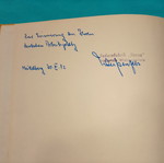 Συλλεκτικό βιβλίο Heidelberg 1950-60 με αφιέρωση Έλληνα εργάτη