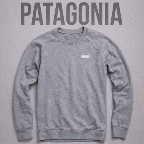 Patagonia men's sweatshirt grey like new, size Medium