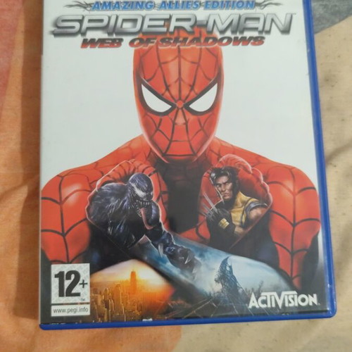 PlayStation 2 Spider-Man Web of Shadows Amazing Allies Edition like new