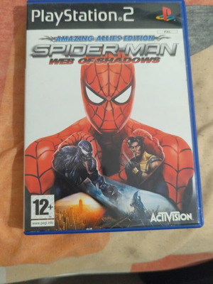 PlayStation 2 Spider-Man Web of Shadows Amazing Allies Edition like new