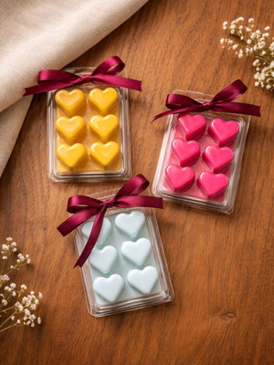 Wax melts σε θήκη με διάφορα αρώματα καινούργια